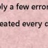 Failure is simply a few errors in judgment repeated every day - Jim Rohn